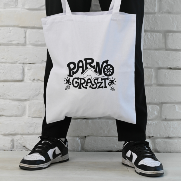 Parno Graszt vászontáska - Fehér ló