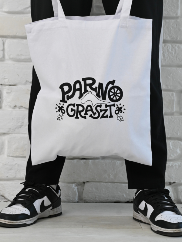 Parno Graszt vászontáska - Fehér ló
