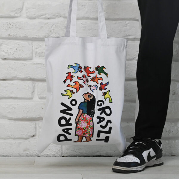 Parno Graszt vászontáska - Valaha madarak voltunk - Image 3